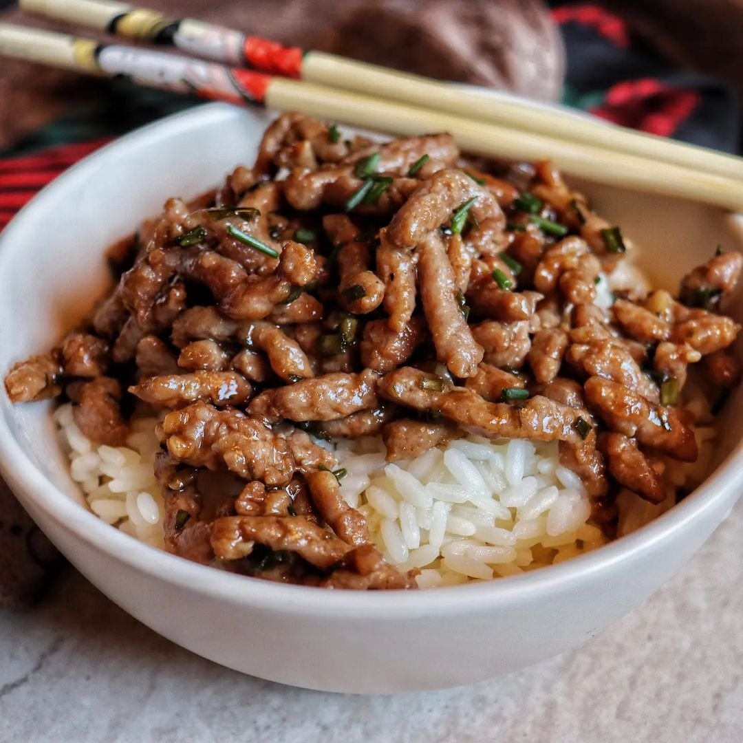 Thai Beef Rice Bowl