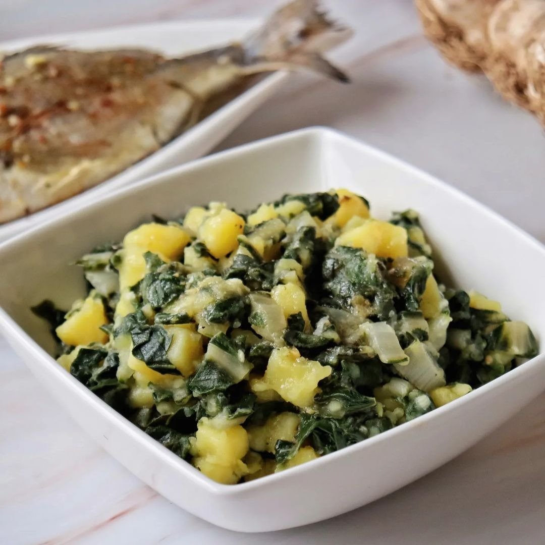 Chard and Potatoes Salad