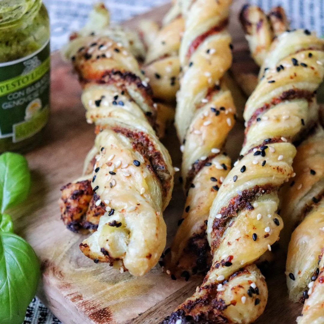 Pesto Puff Pastry