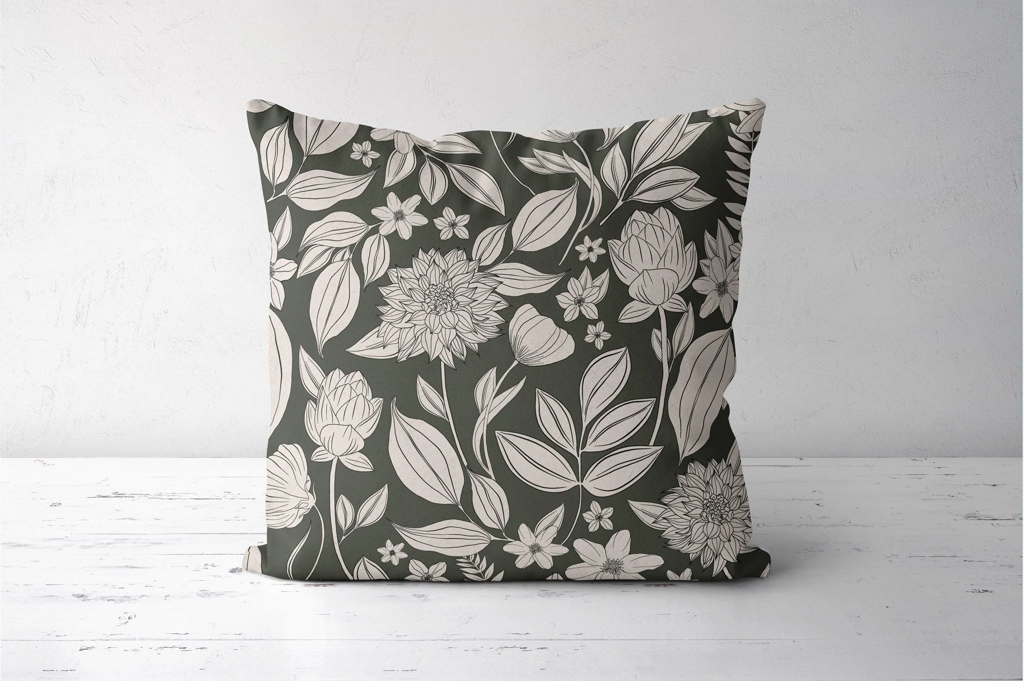 Pillow pattern design by Lumalei Designs