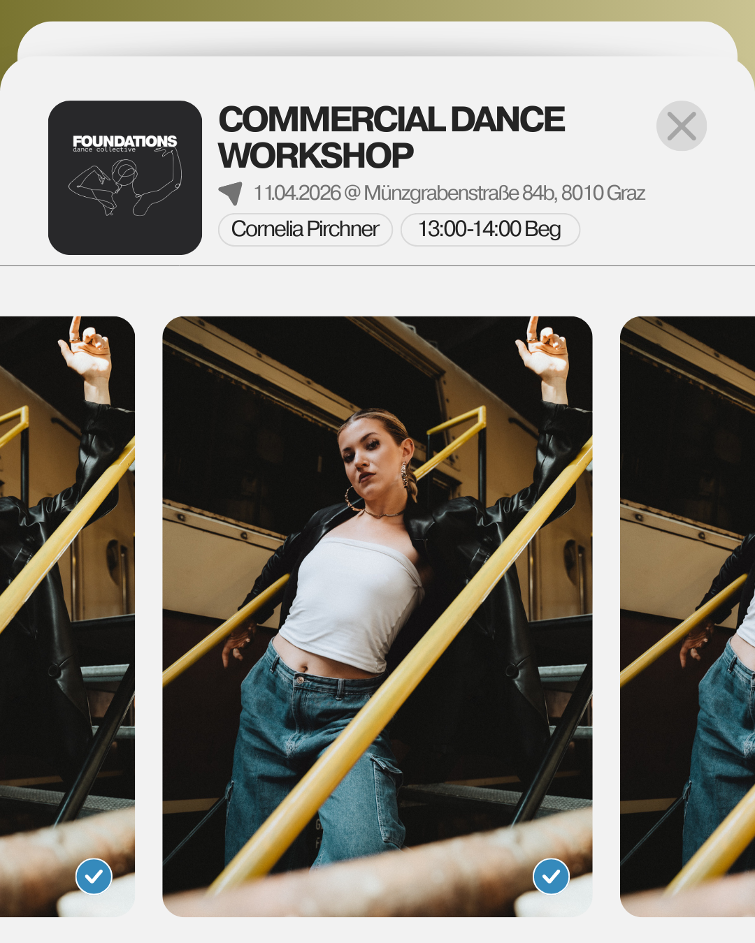 Commercial Workshop with Cornelia Pirchner