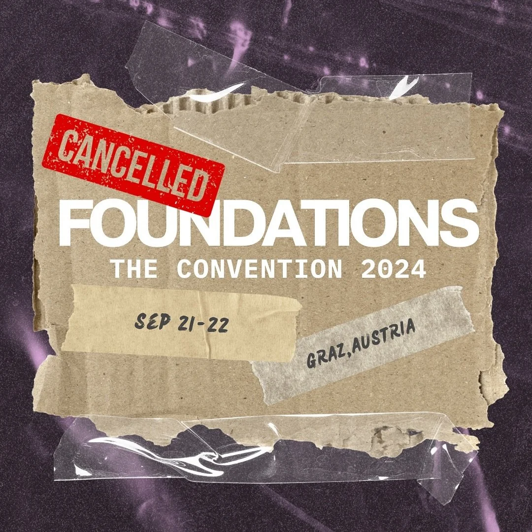 It is with heavy hearts must inform you of the cancellation of Foundations The Convention 2024, scheduled for September 21-22 at Messe Congress Graz.
As two young women deeply passionate about dance, organizing this convention was a dream of ours. W