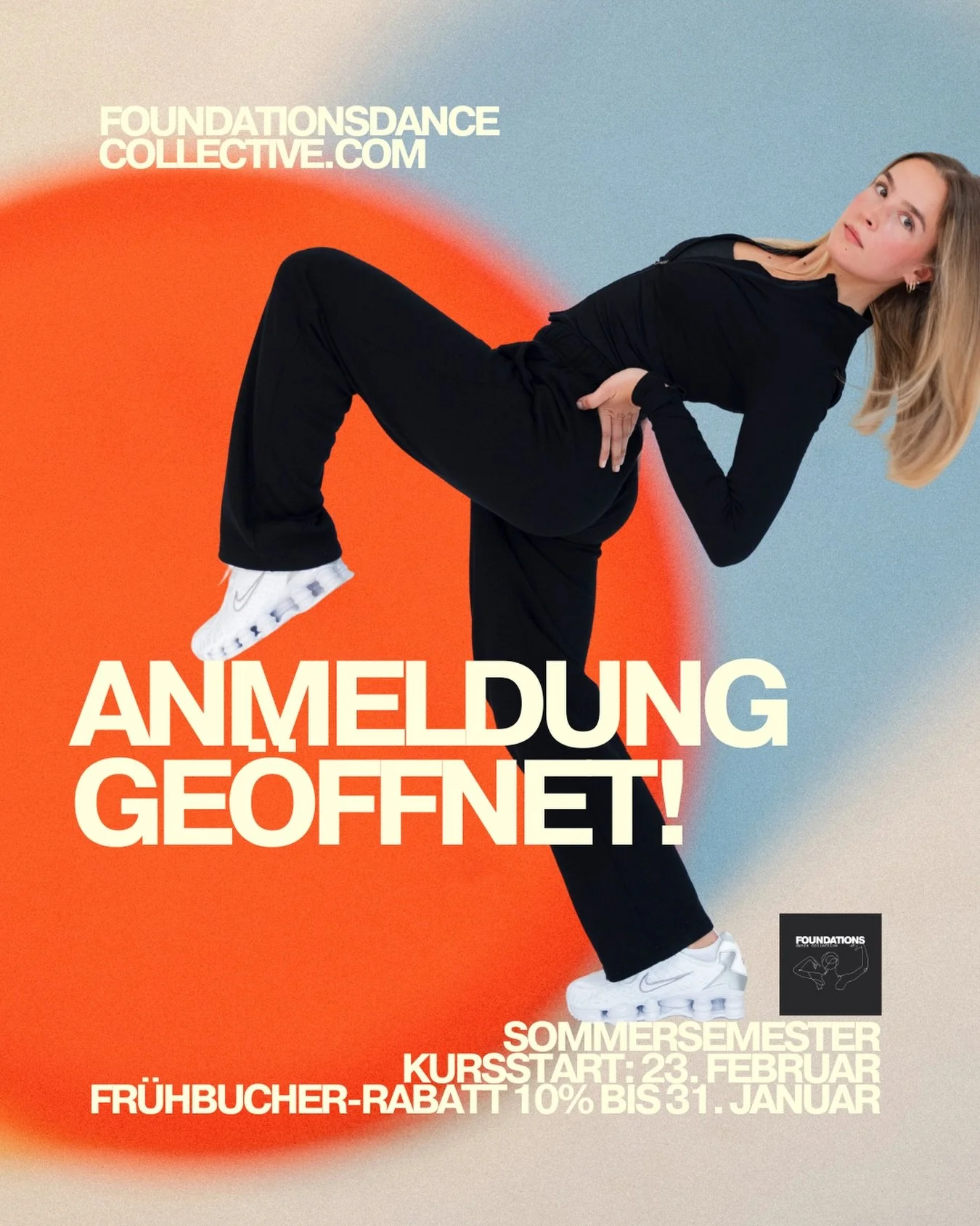 🌞 Sommersemester Anmeldung ist JETZT offen! 🌞

Ab sofort k&ouml;nnen sich alle T&auml;nzerInnen anmelden. So einfach wie Online-Shopping: Kurs ausw&auml;hlen, in den Warenkorb legen und Checkout abschlie&szlig;en 🛒

Wichtige Infos:
1️⃣ Wer bei uns