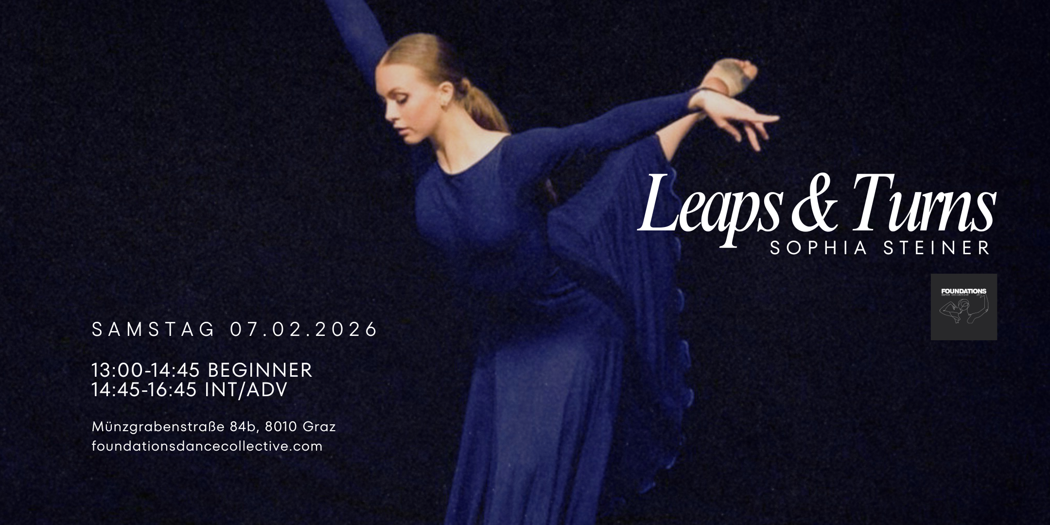 Leaps and Turns Workshop with Sophia Steiner