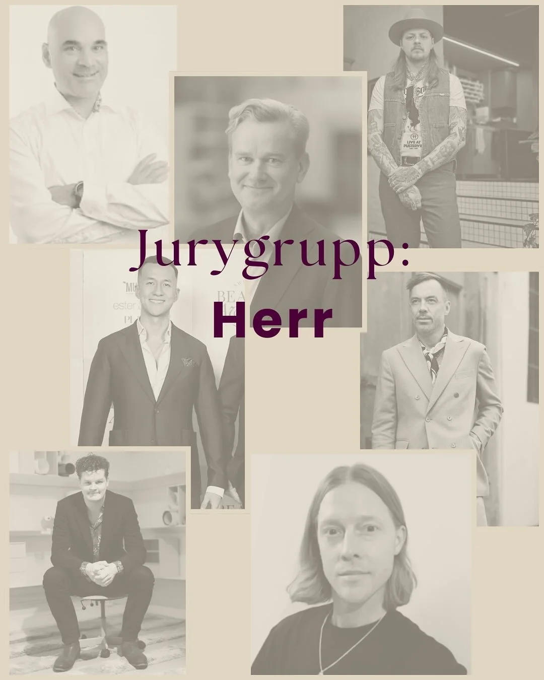 ⭐️ Herrjuryn ⭐️

H&auml;r &auml;r en grupp med expertis inom doft, h&aring;r- och sk&auml;ggv&aring;rd, ingrediensk&auml;nnedom och retail, redo att testa, utv&auml;rdera och utse &aring;rets fr&auml;msta herrfavoriter.✨

L&aring;t oss presentera &ar