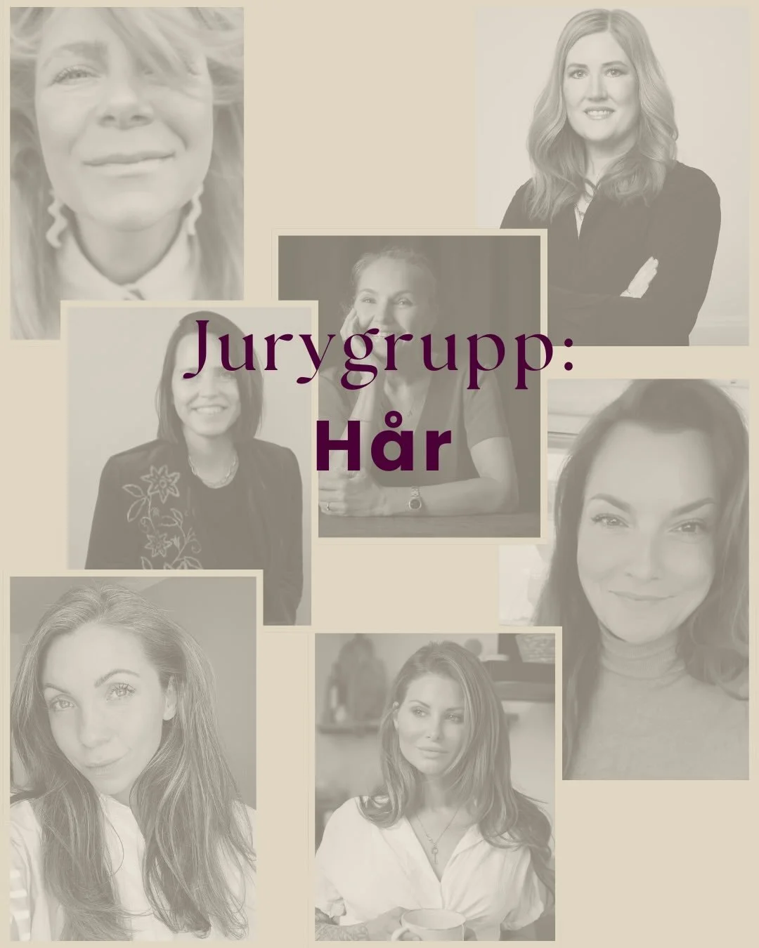 🫧 H&aring;rjuryn 🫧

Med l&aring;ng erfarenhet, skarp trendk&auml;nsla och ett brinnande intresse f&ouml;r h&aring;rv&aring;rd kommer de noggrant att testa, utv&auml;rdera och bed&ouml;ma &aring;rets h&aring;rprodukter. 

L&aring;t oss presentera en