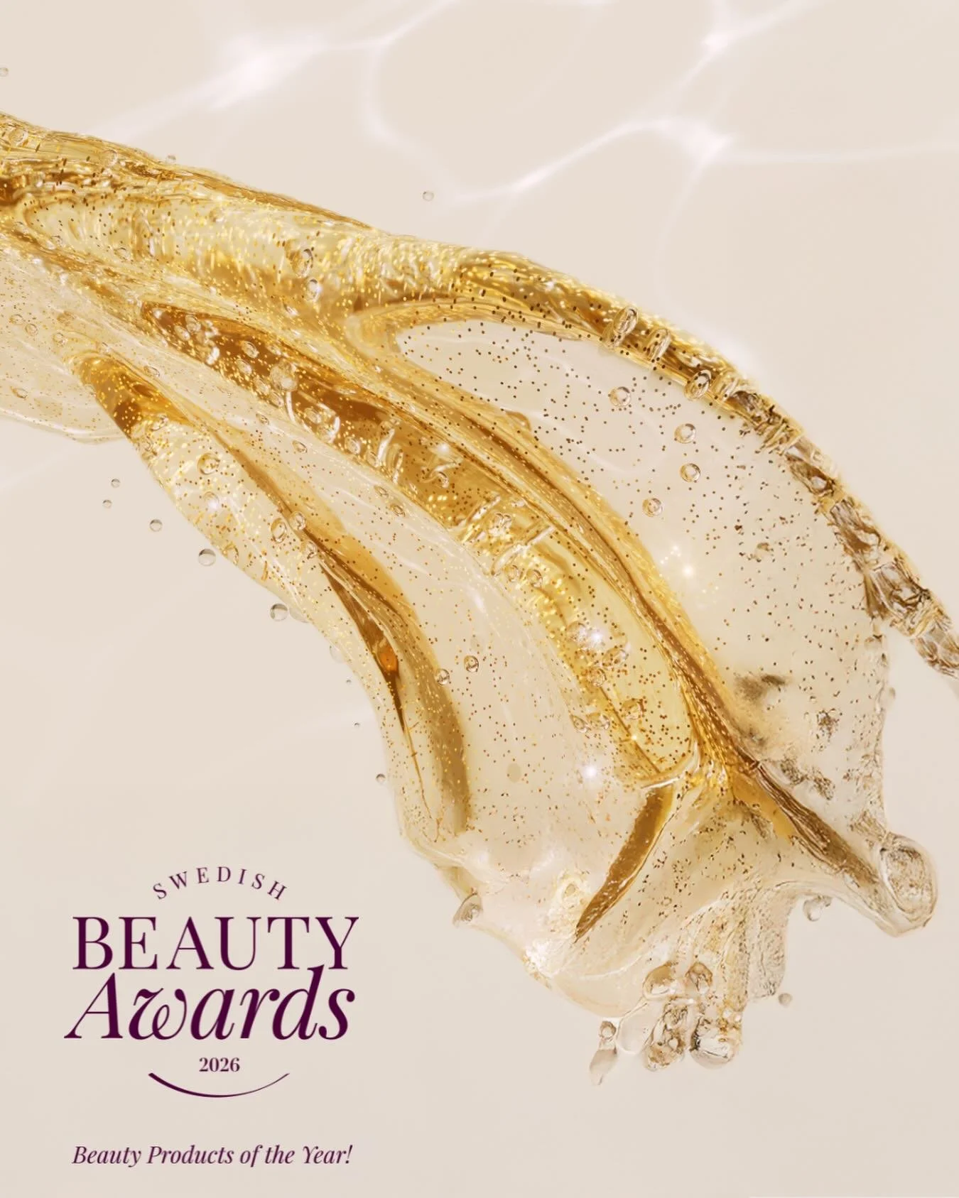 Snart koras alla vinnare i Swedish Beauty Awards 2026! 💫
Vilka &auml;r era favoriter i &aring;r?&nbsp;🤩

#SwedishBeautyAwards