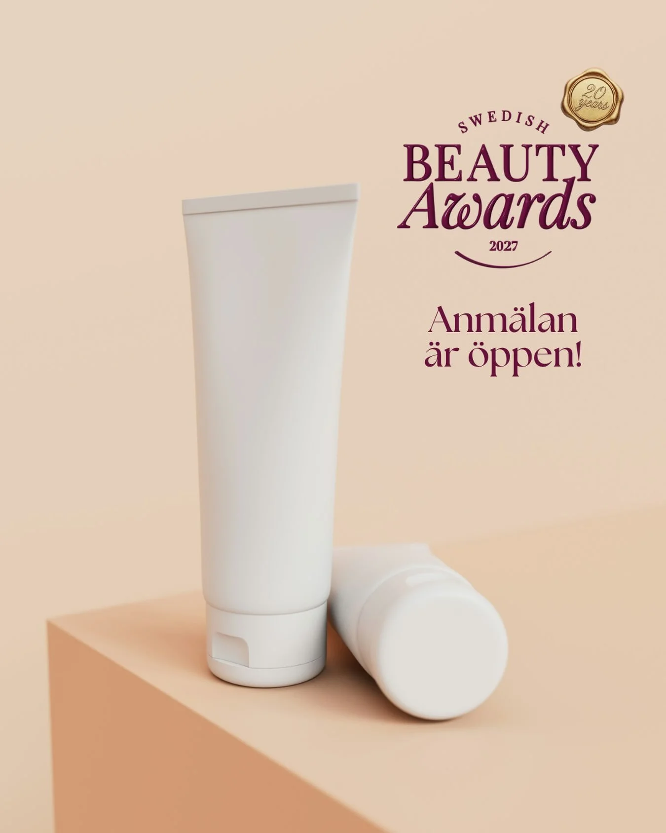 Anm&auml;lan till Swedish Beauty Awards &auml;r nu &ouml;ppen! 🫧
&nbsp;
Ni vet v&auml;l att det bara &auml;r medlemmar i Kosmetik- och Hygienf&ouml;retagen som kan nominera produkter? Det &auml;r en av m&aring;nga anledningar till att priset har sin