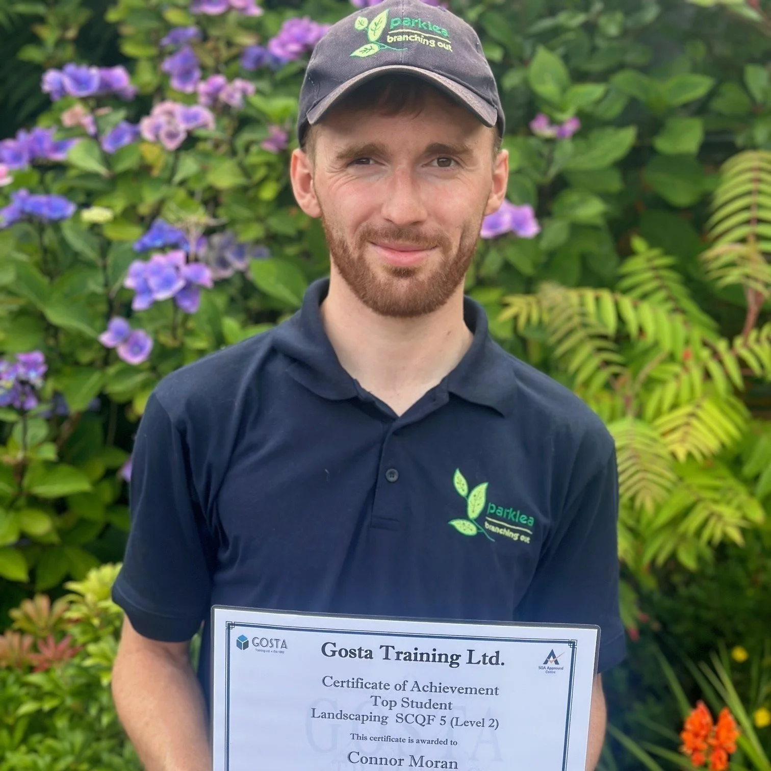 Connor is awarded Top Student