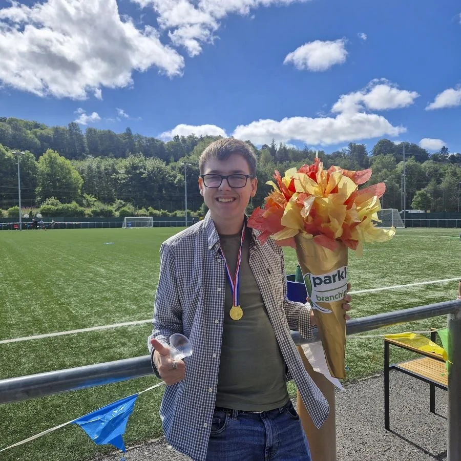 Going for gold!