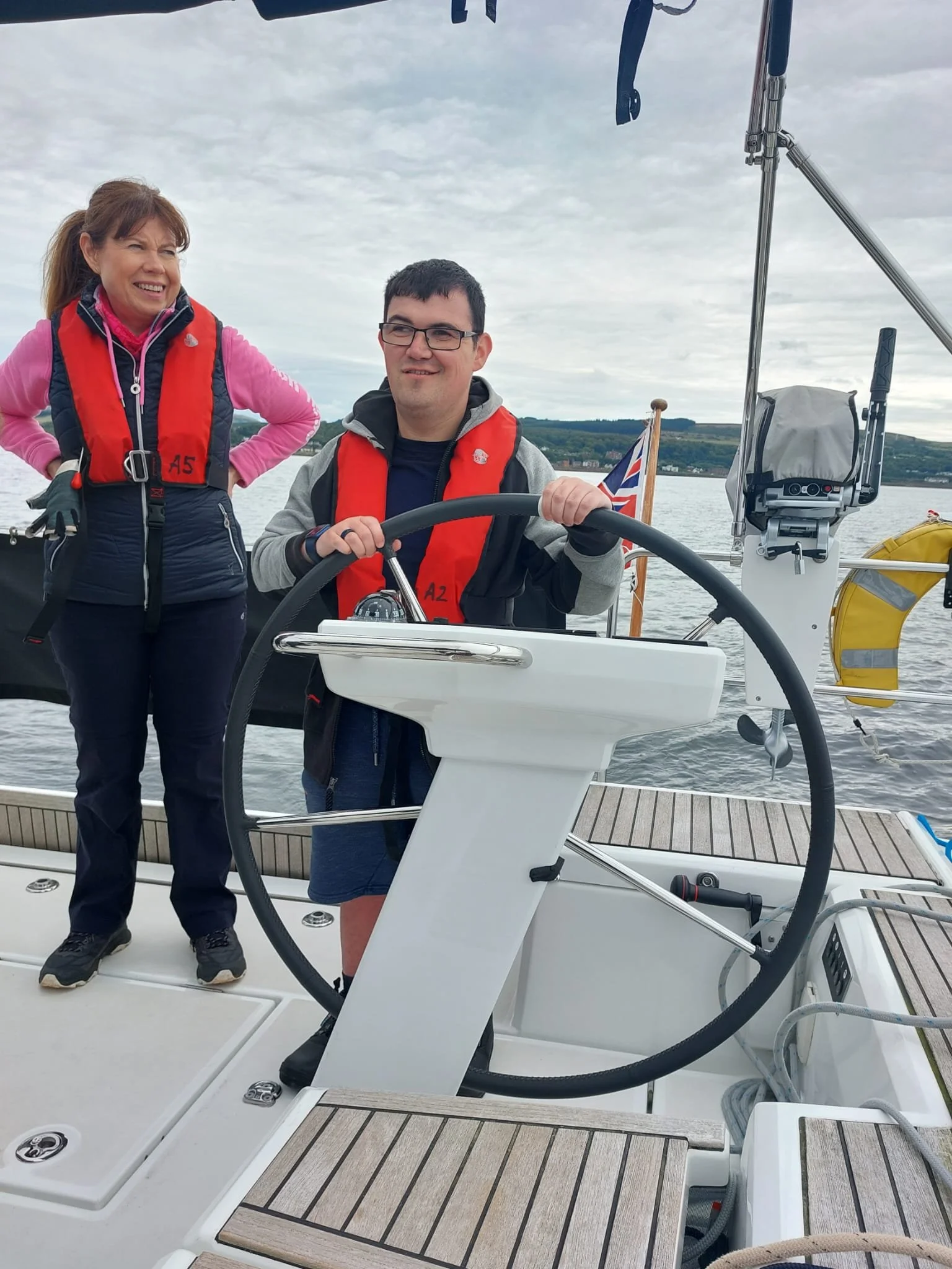 Jordan's turn to take the wheel