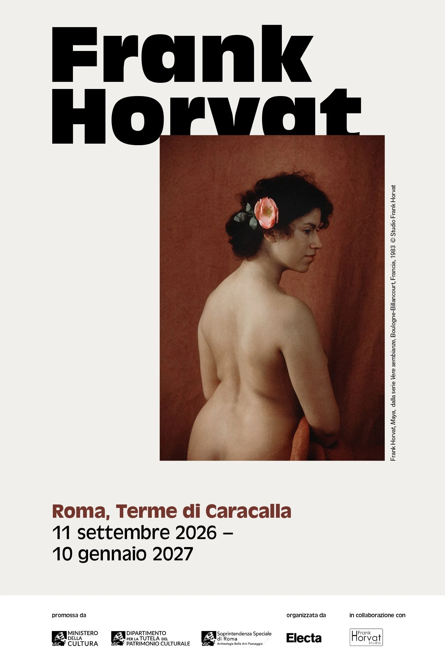 La fotografia di Frank Horvat incontra le Terme di Caracalla