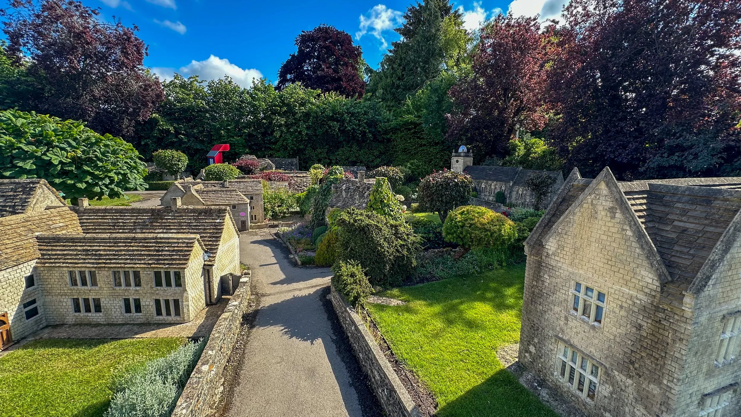 Model Village Blue Sky.JPG