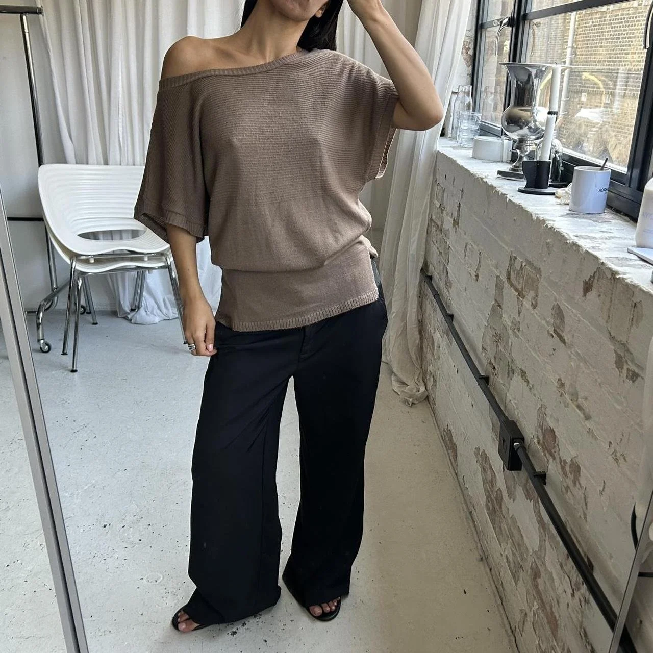 Vintage 00s Slouchy Knitted Jumper