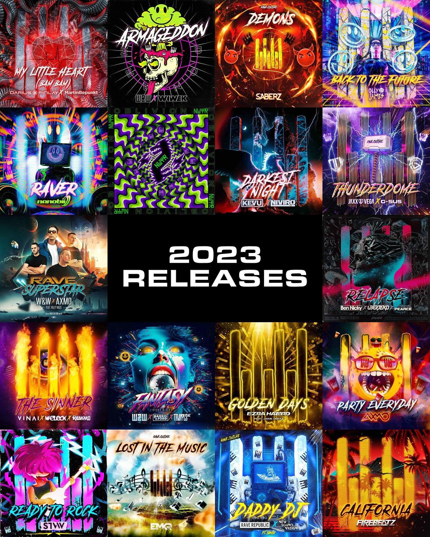 Rave Culture 2023 Releases! Which one was your favorite!? 🎹🔥