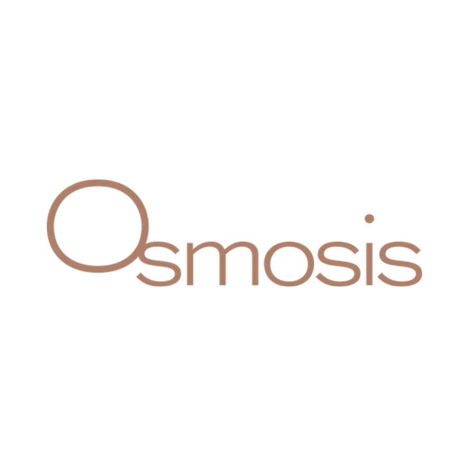 Osmosis logo with the word 'Osmosis' written in brown lowercase letters