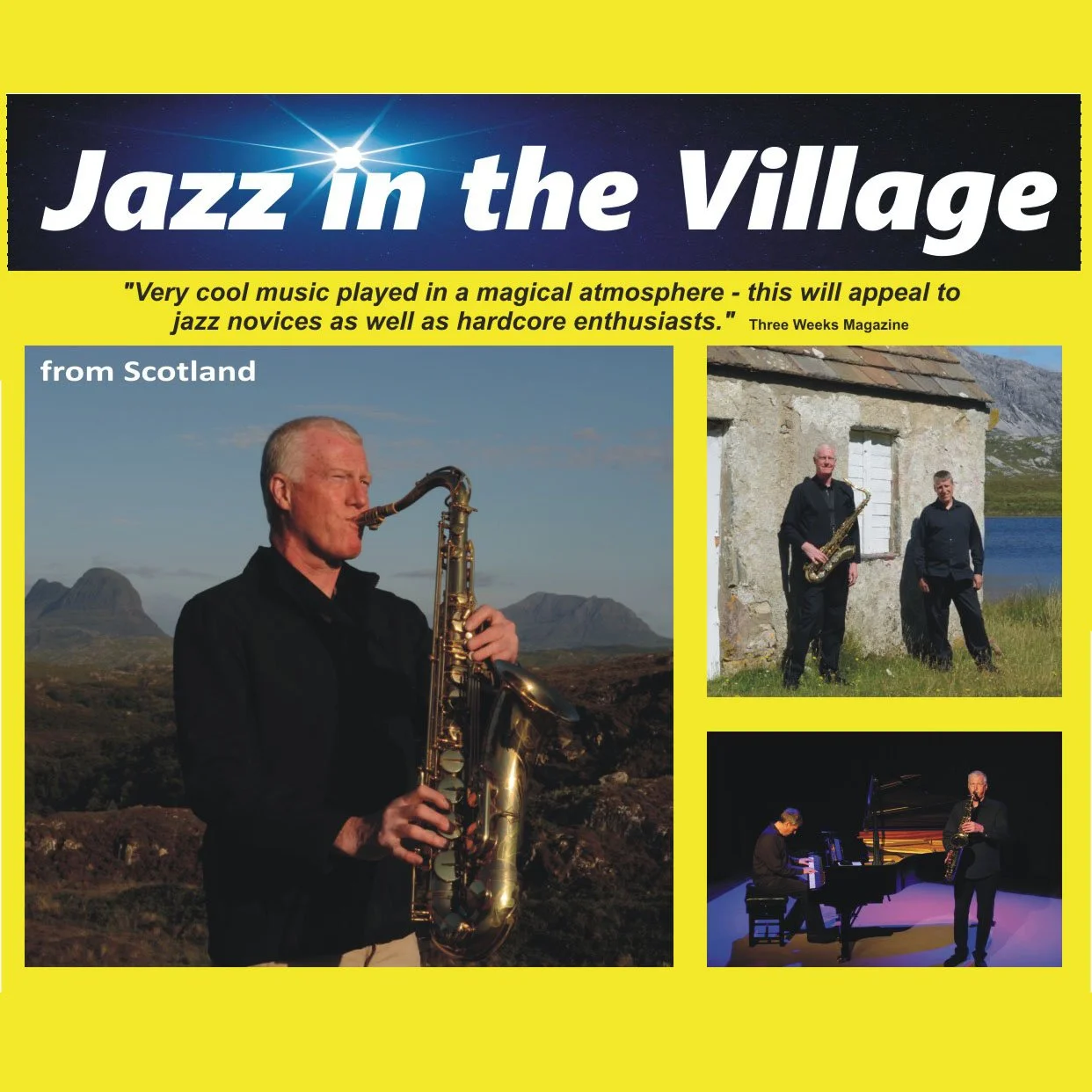 Jazz yn y Pentref - 25 Ebrill