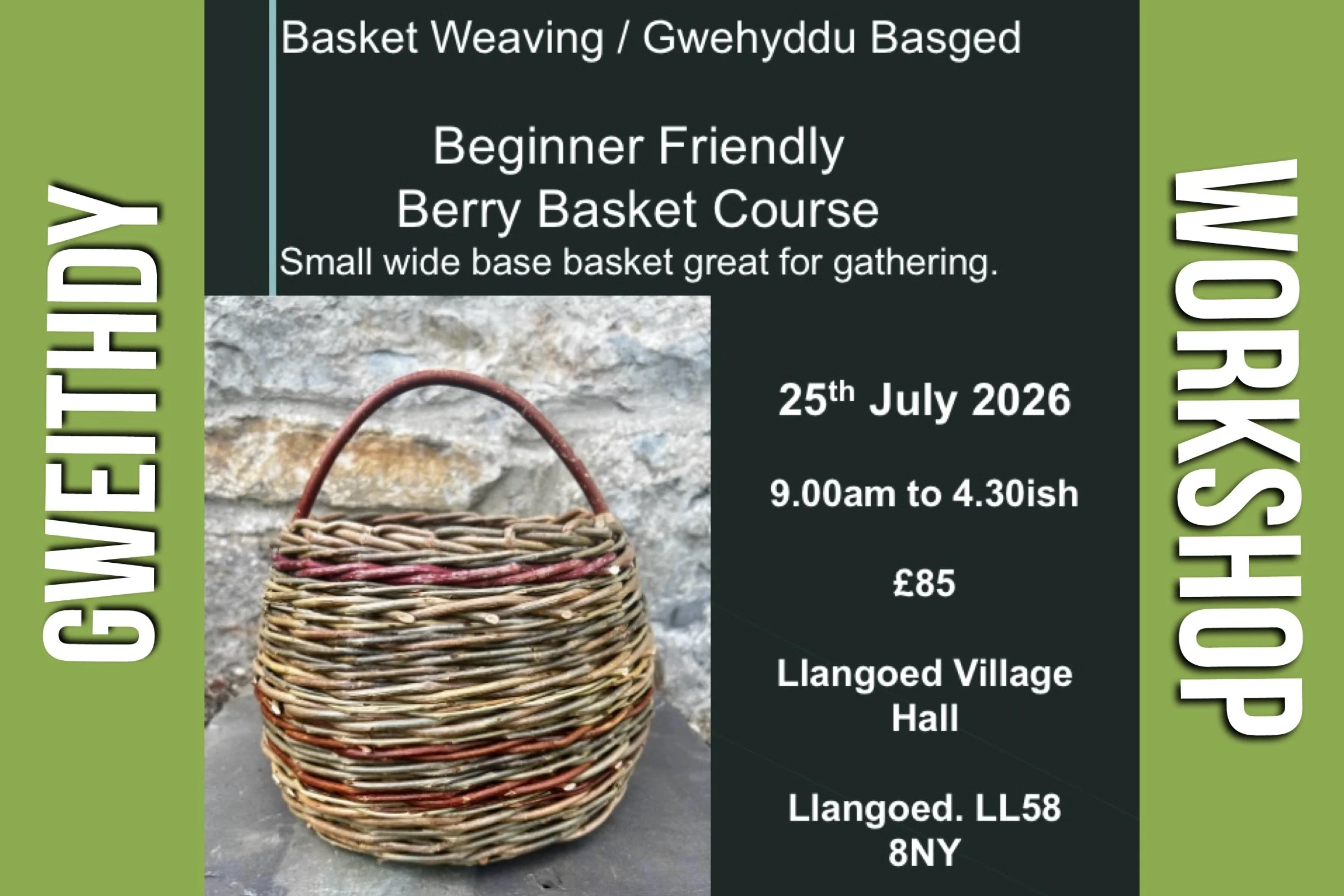 Basket Weaving - Gwehyddu Basged