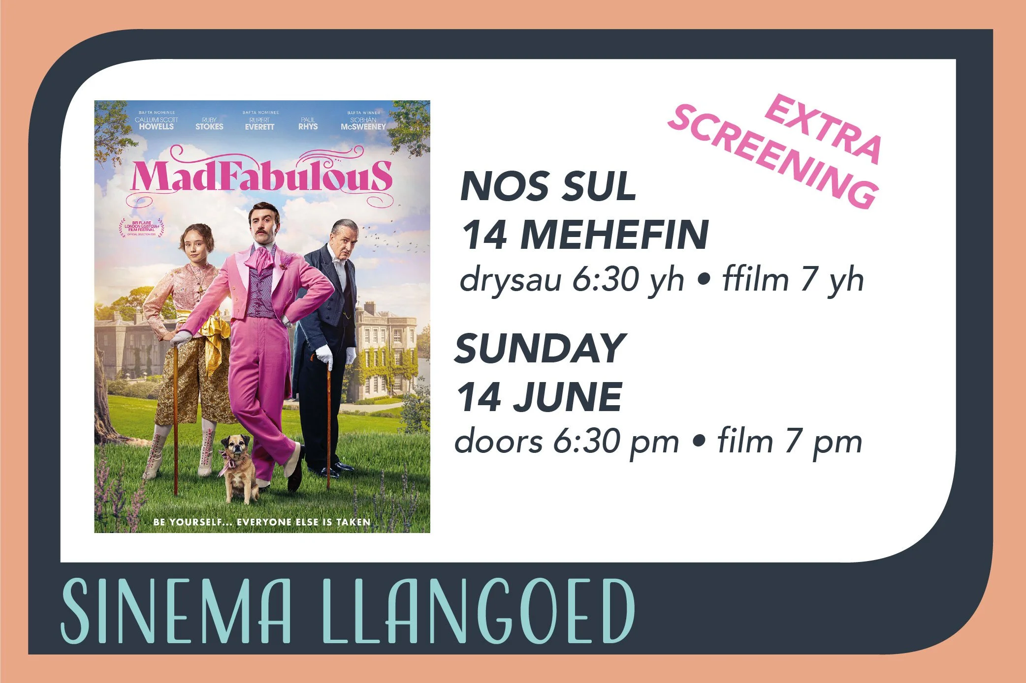 MadFabulous at Sinema Llangoed - Extra Screening