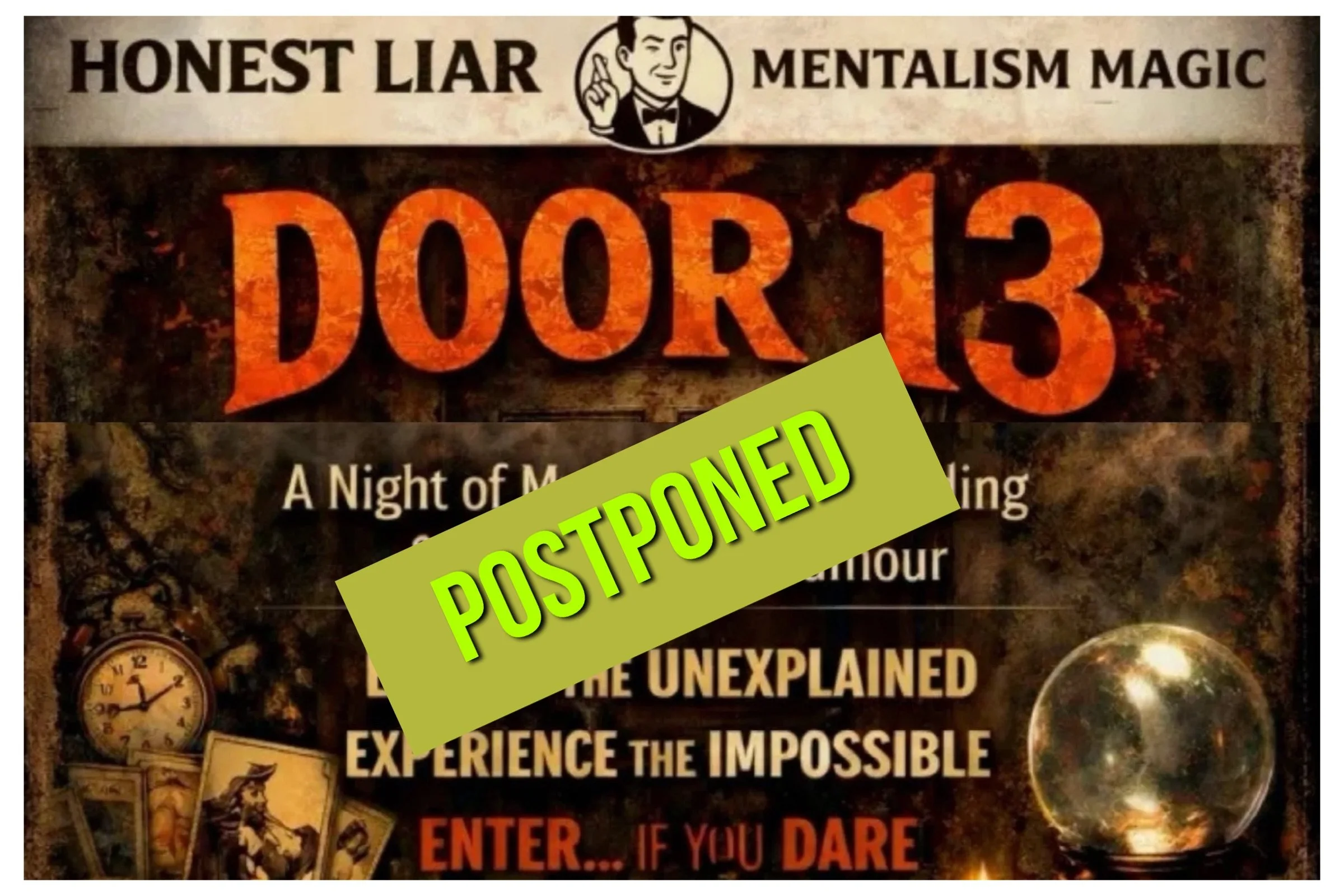 POSTPONED - Door 13 - a Night of Mystery
