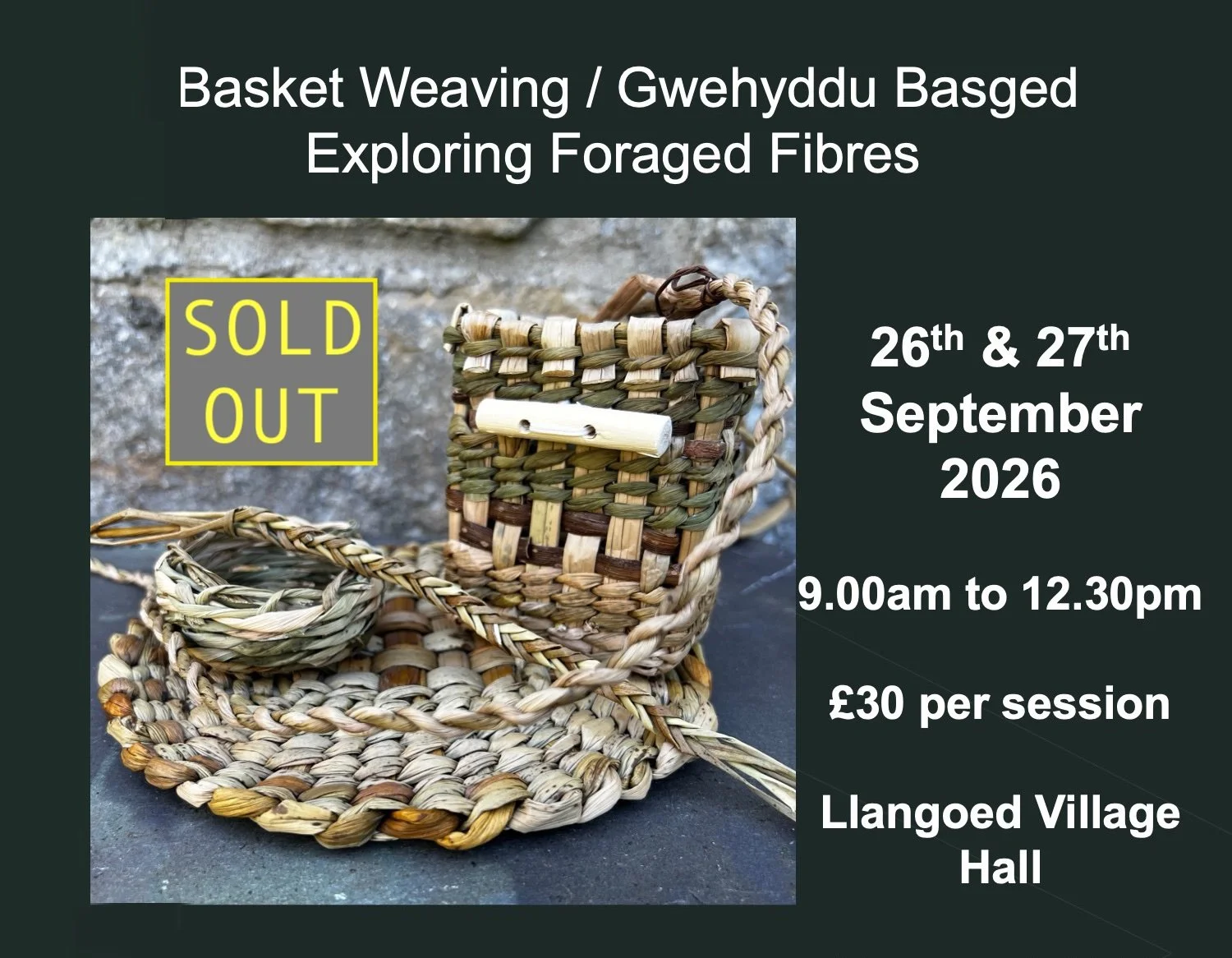 Basket Weaving - Gwehyddu Basged