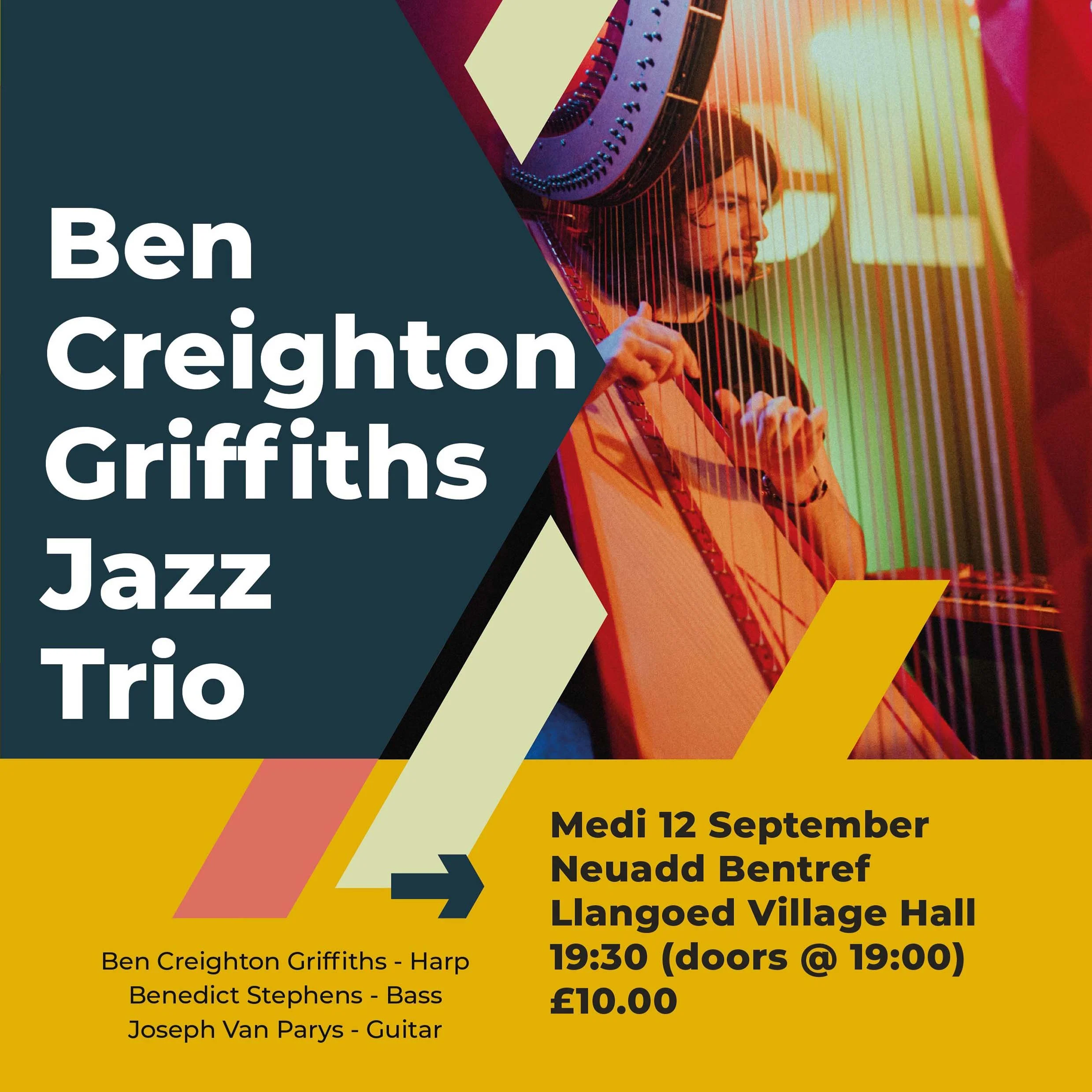 Ben Creighton Griffiths Jazz Trio - 12 September