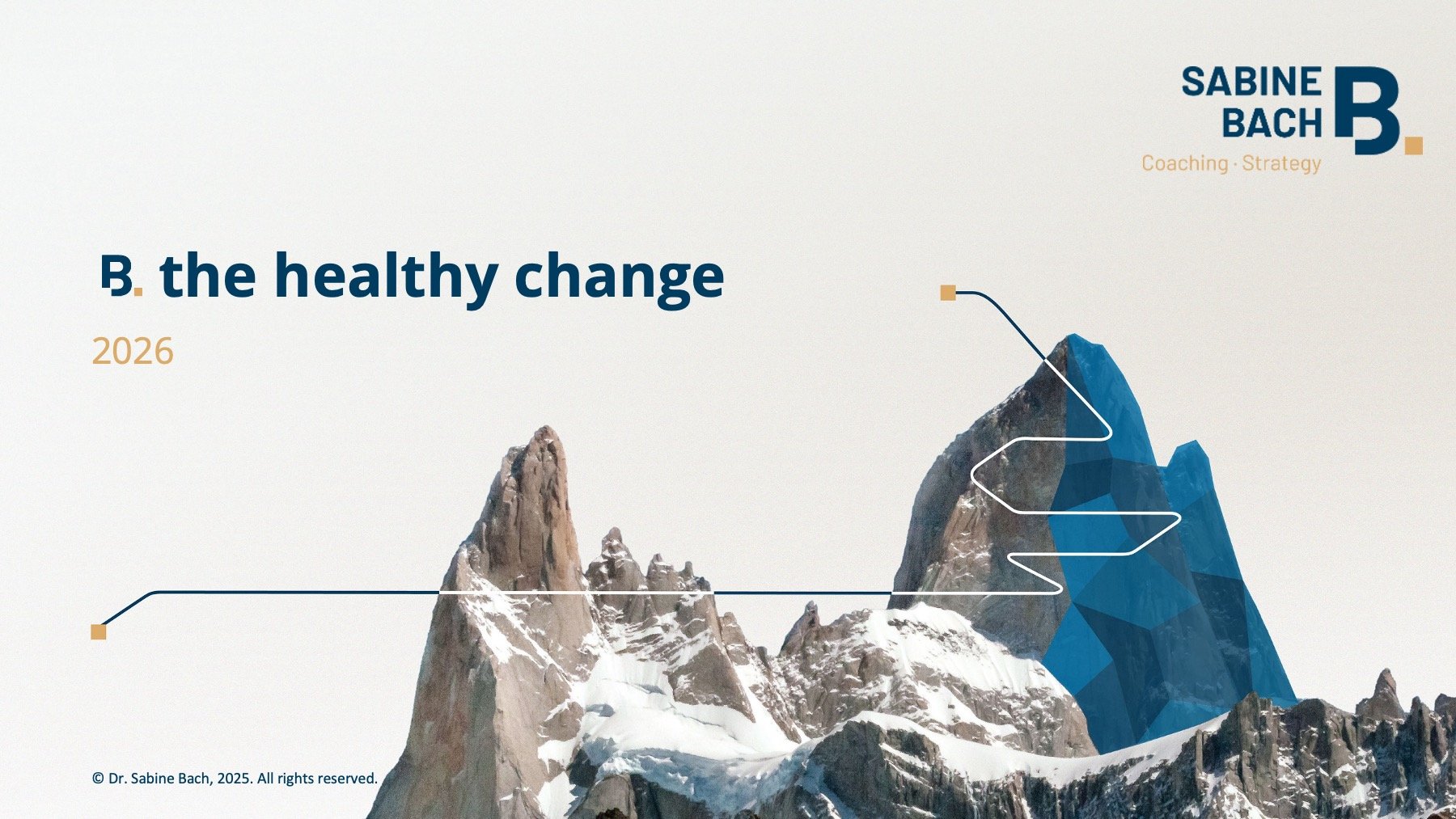 be the healthy change 2026 - a storyline on change in snippets