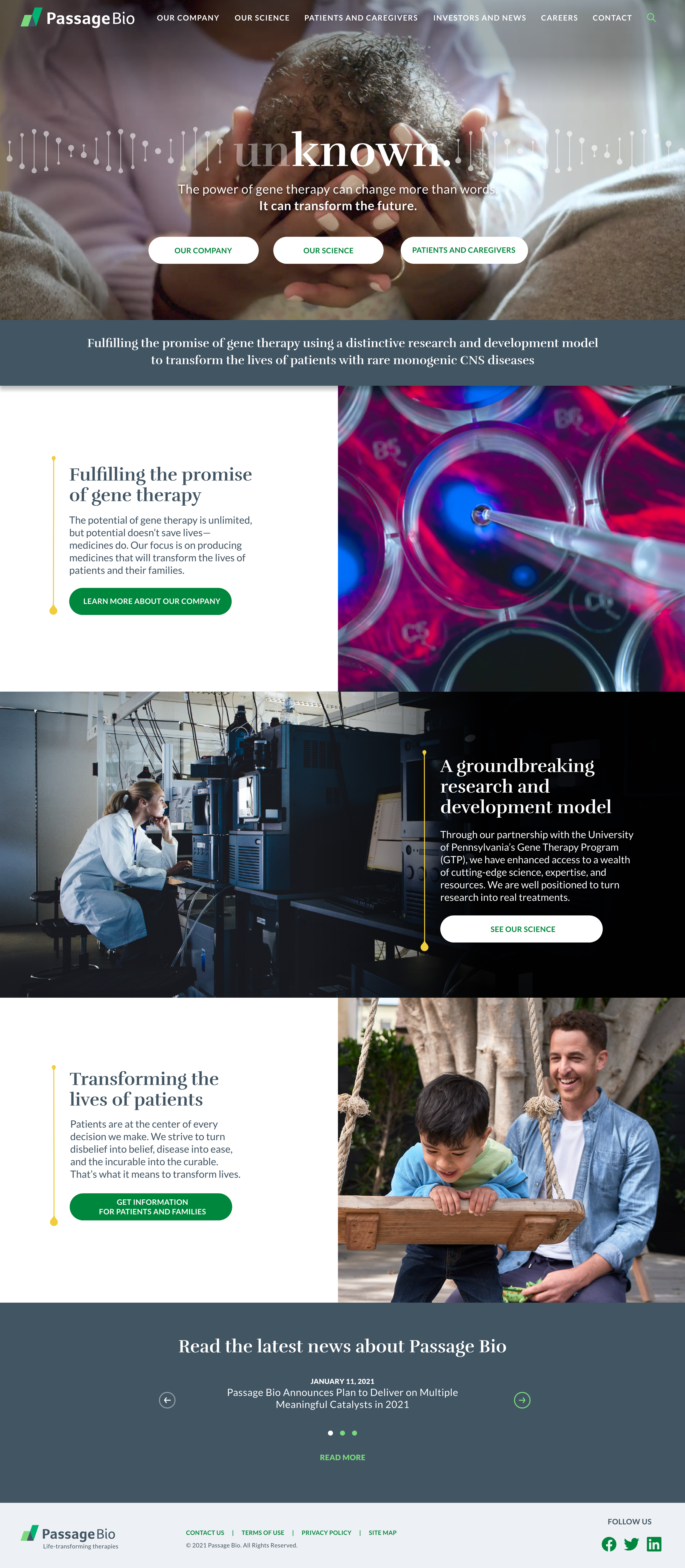 Corporate Website Redesign (click to visit)