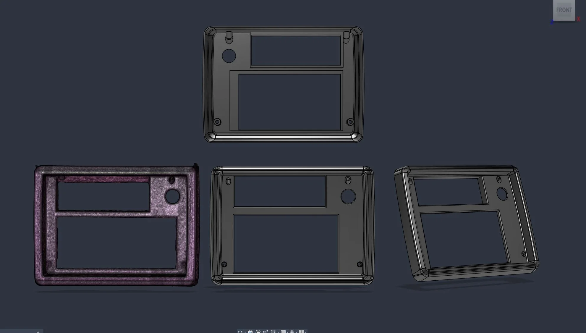 Monte Carlo Double Din Radio Bezel.JPG