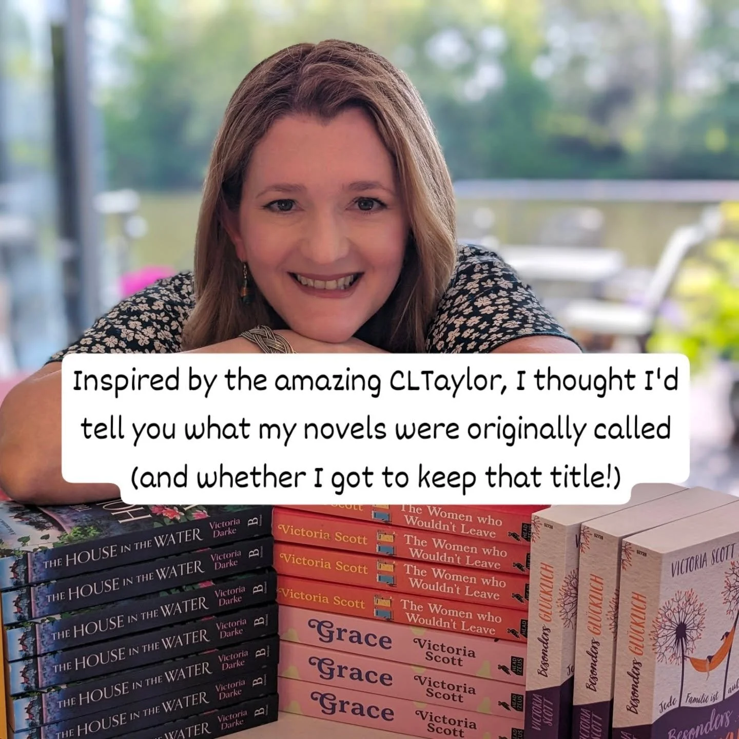 Here's what my novels were called when I first wrote them, and what name they were eventually published under. 
I saw the amazing @cltaylorauthor do this and thought it was fun. 
Do you prefer any of the original names? Do you have any better suggest