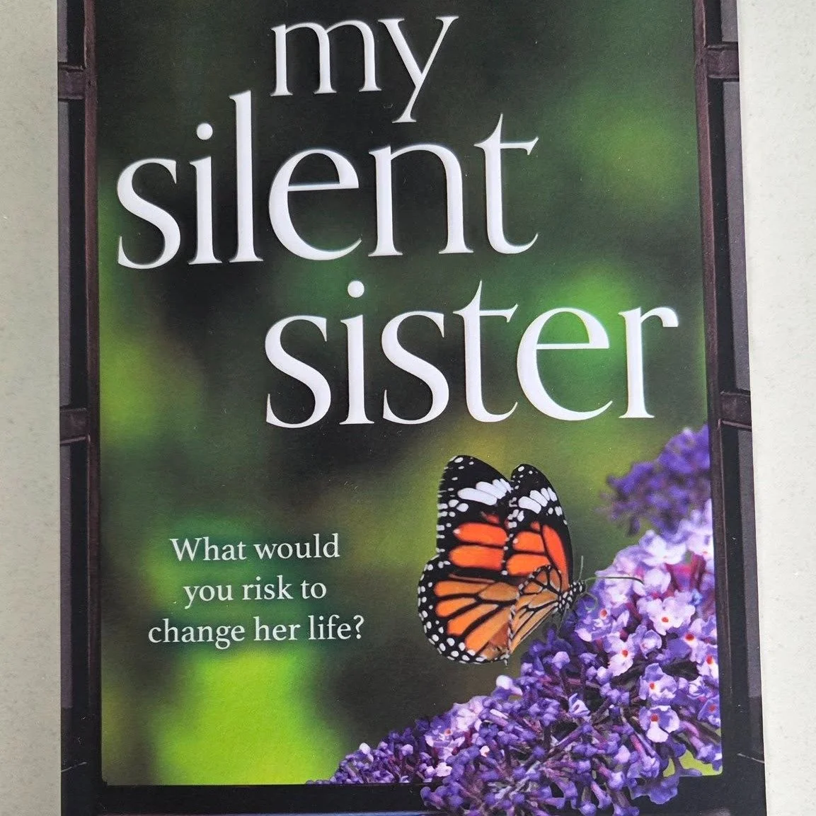 The paperbacks of My Silent Sister have arrived! It's a funny &ndash; and wonderful &ndash; feeling to see Patience re-packaged and ready to greet new readers. 
If you haven't read it yet, it'll be out worldwide in hardback, large print, paperback an