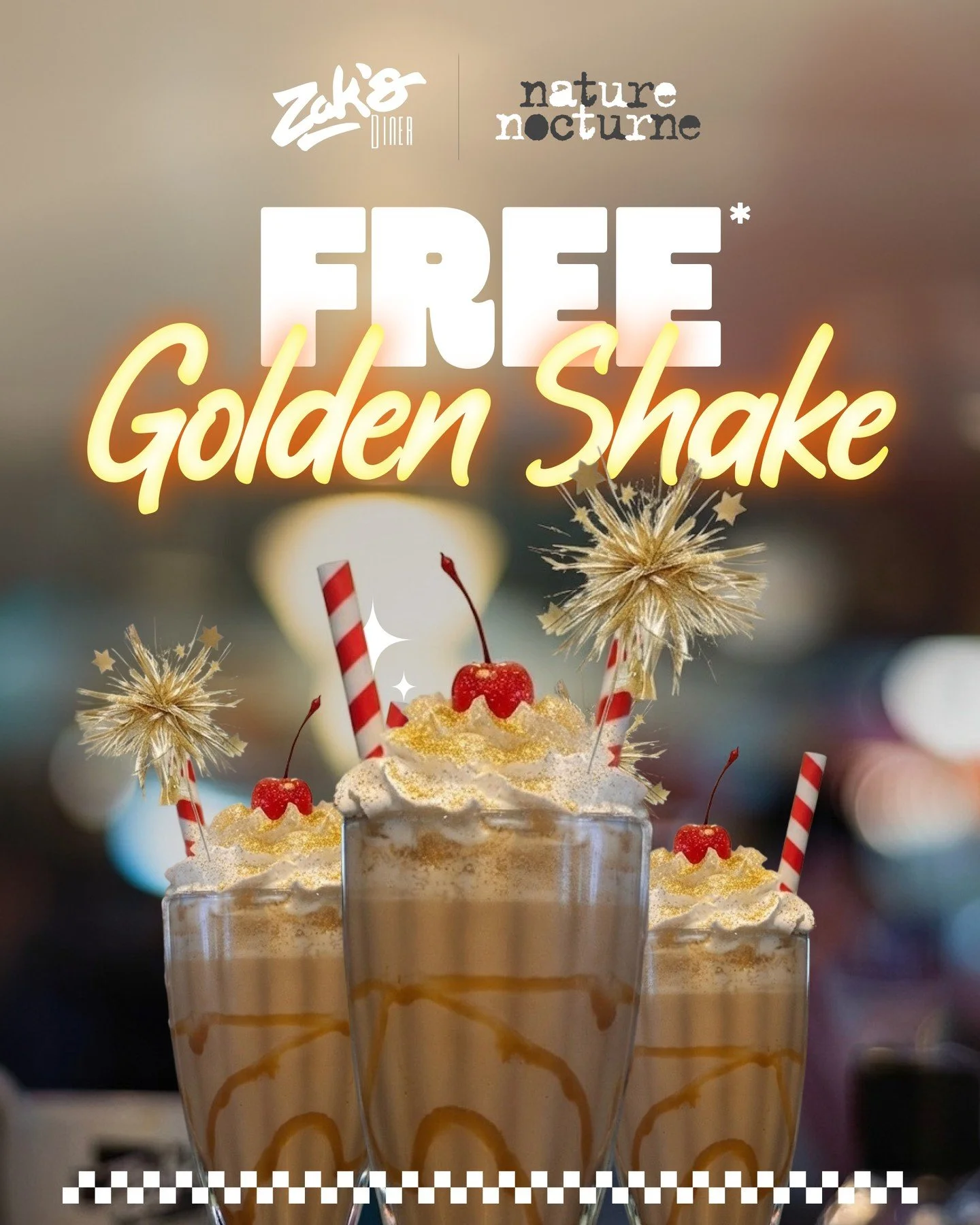 Golden Hour is coming... and we're bringing the gold. ✨🥤

On August 7 (Friday), Nature Nocturne guests can enjoy a FREE exclusive Golden Shake at Zak's Elgin. 

Just show your Nature Nocturne ticket or wristband to claim yours. One shake per couple 