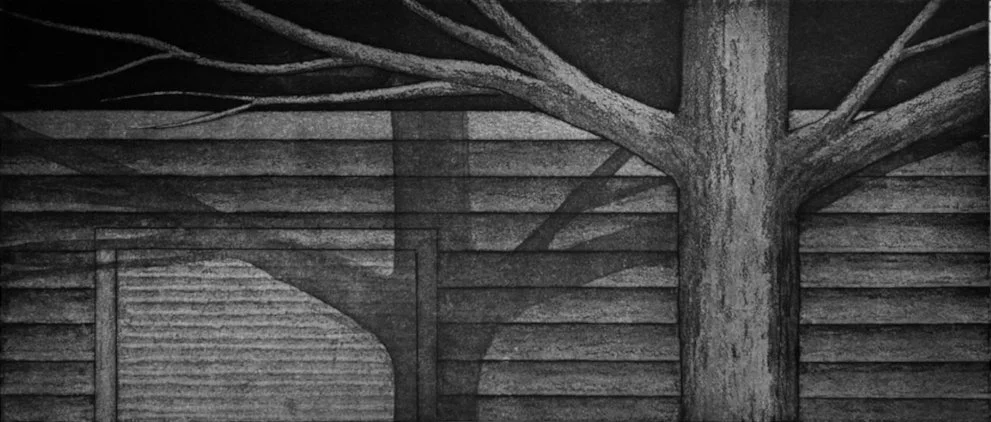 Untitled (2023), 22cm x 41cm, Etching and Aquatint