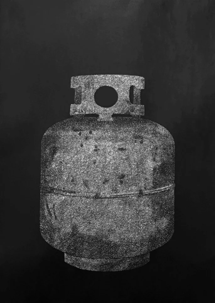 #2 (2024), 51cm x 71cm, Linocut