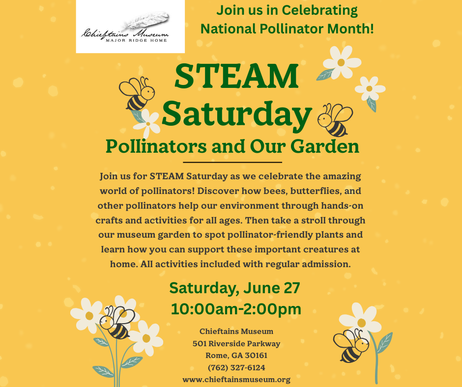 STEAM Saturday: Pollinators and Our Garden