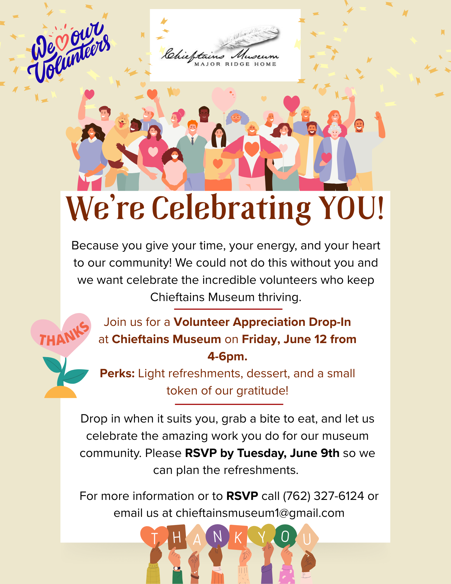 Volunteer Appreciation Celebration