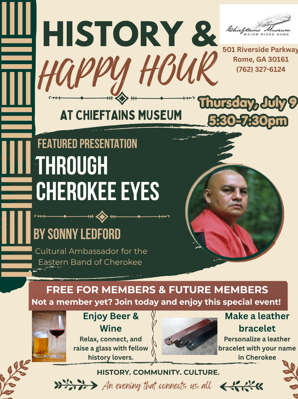 History & Happy Hour