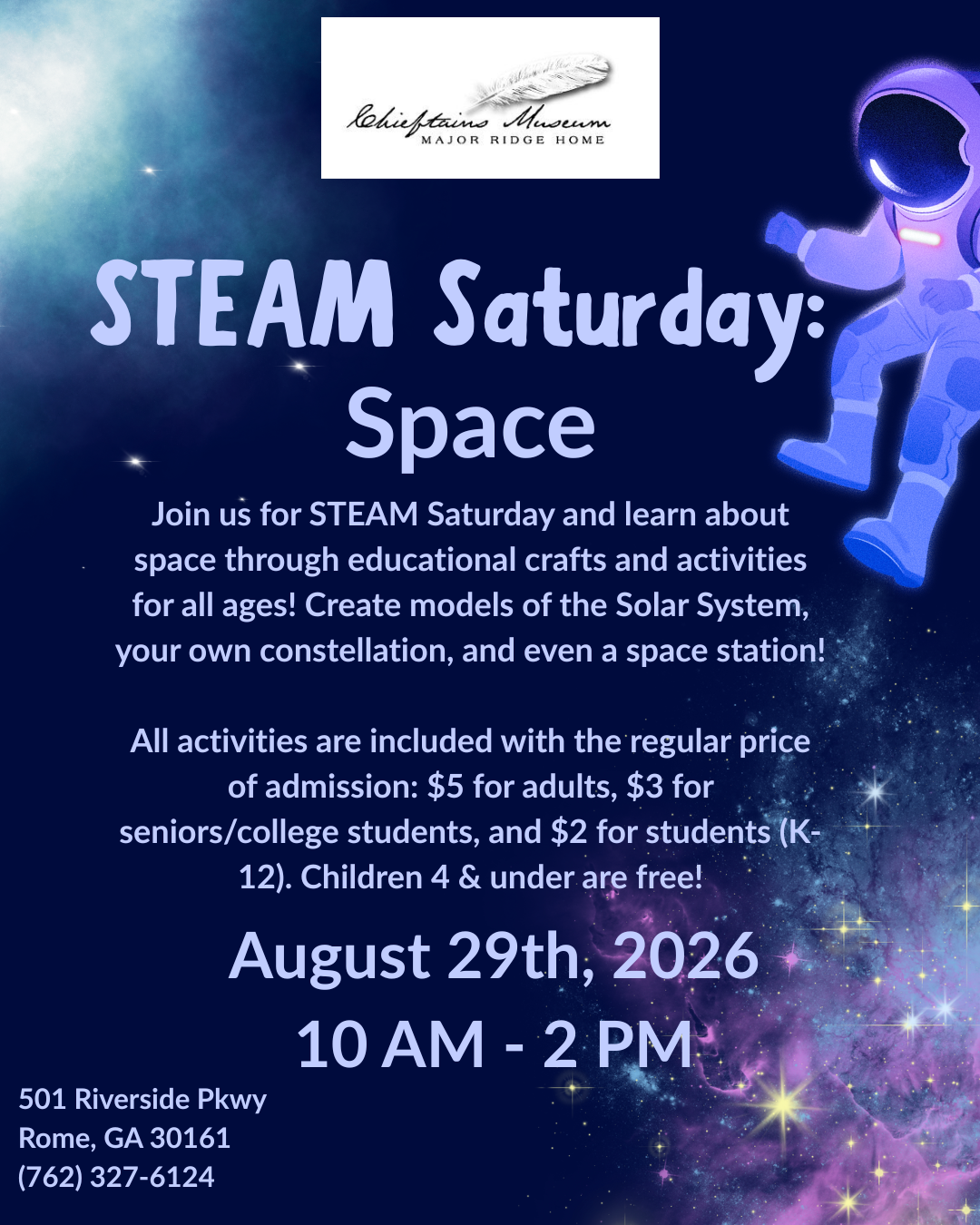 STEAM SATURDAY: Space