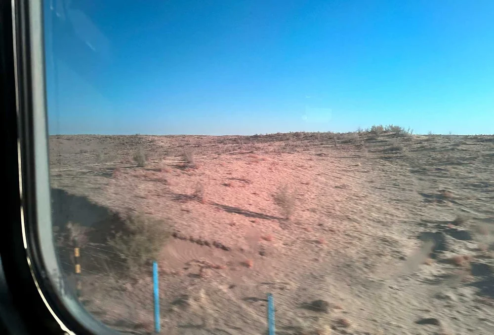 Blick aus dem Fenster