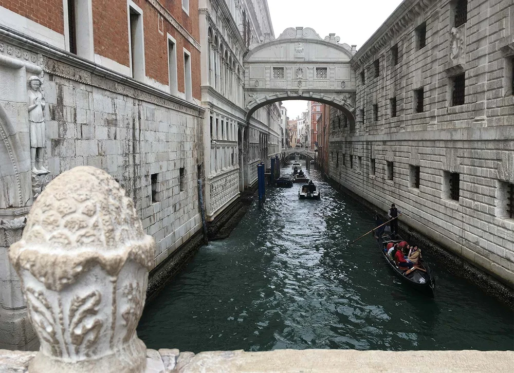 Ponte dei Sospiri – Seufzerbrücke.