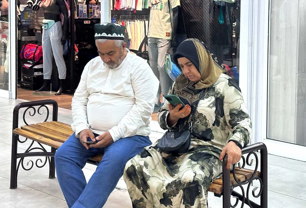 Erholung vom Einkauf