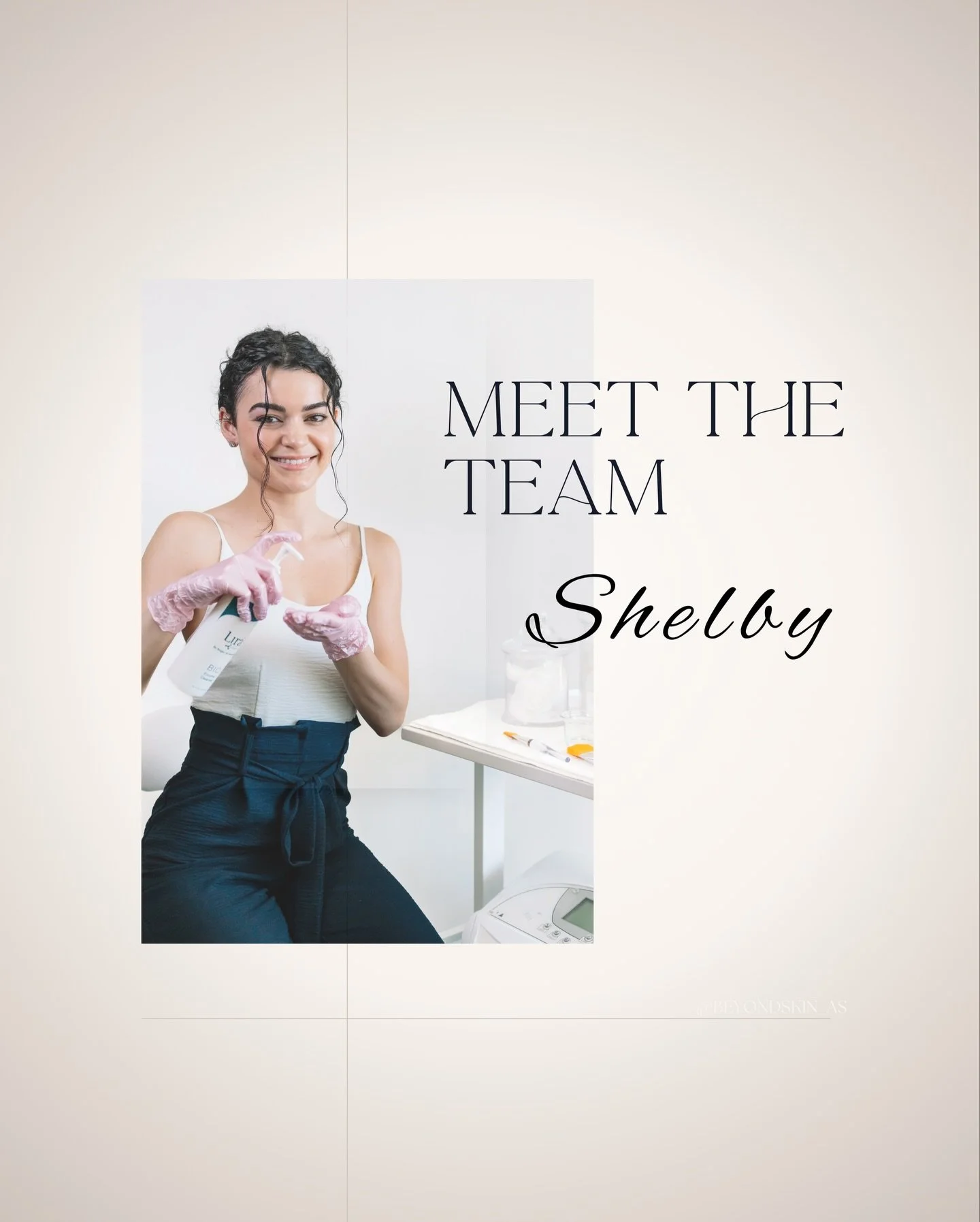 Introducing Shelby 🤍

For over a year, Shelby has been a trusted and valued part of our team, known for her precision, professionalism, and results-driven approach.

As a clinical esthetician specializing in acne and customized protocols, she delive