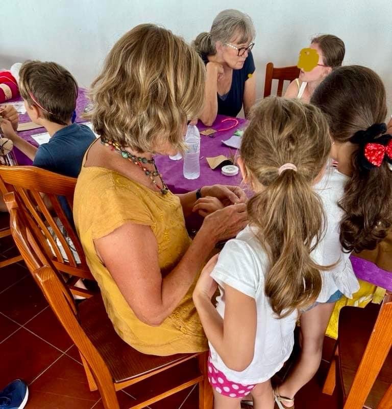 shannon with individual student.JPG