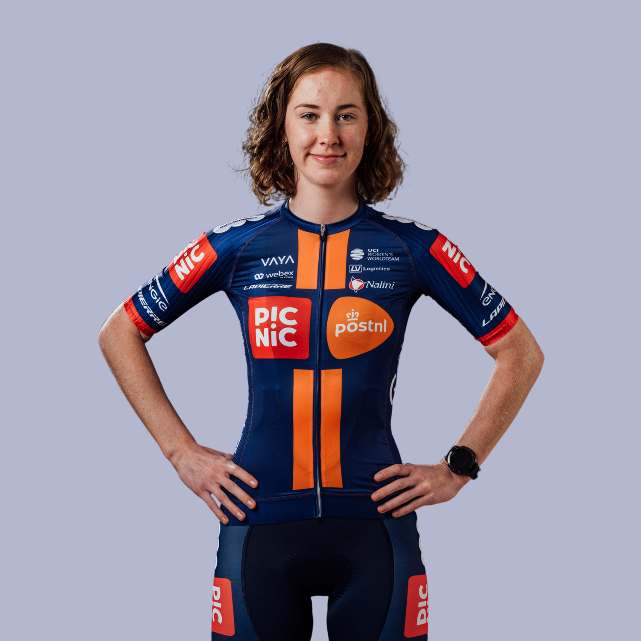 Nienke Vinke trekt vorm door in tijdrit Eneco Tour