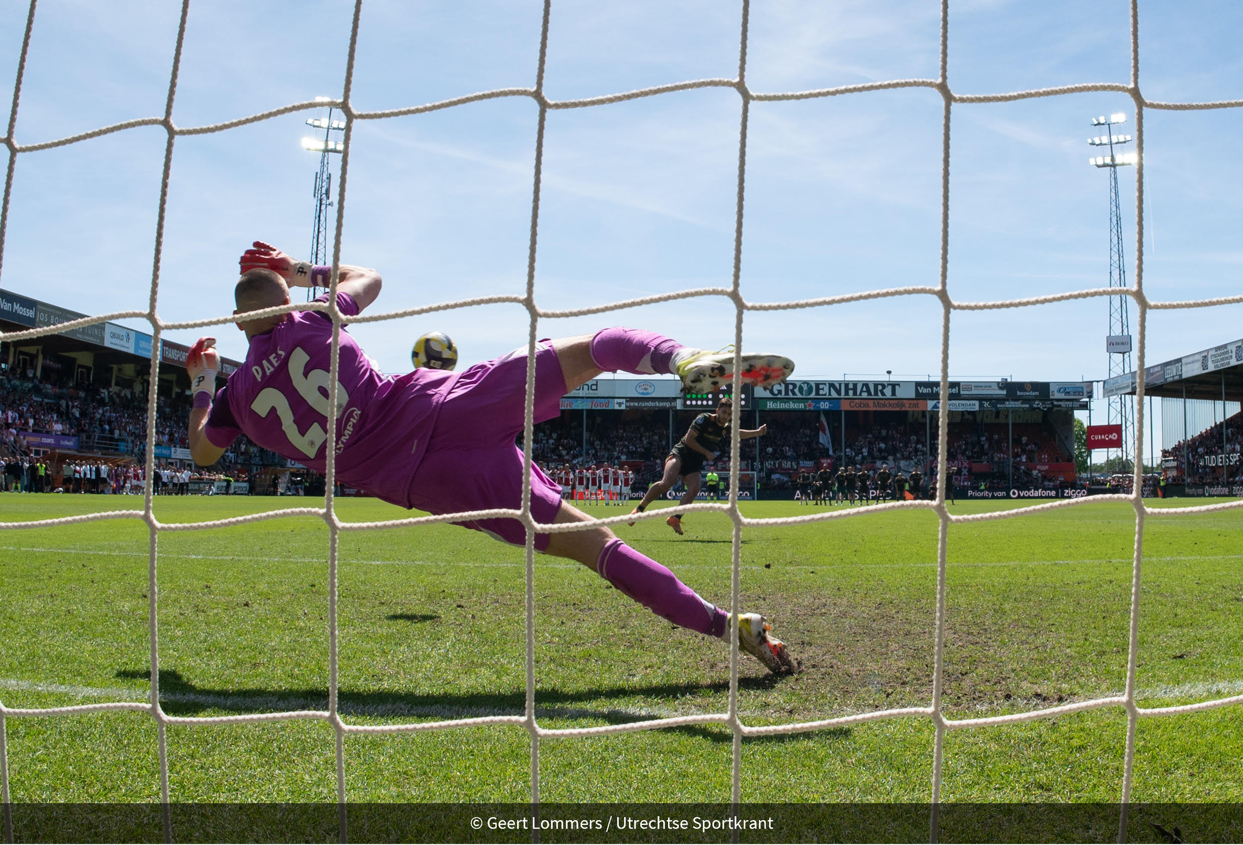 FC Utrecht grijpt naast Europees ticket na thriller tegen Ajax