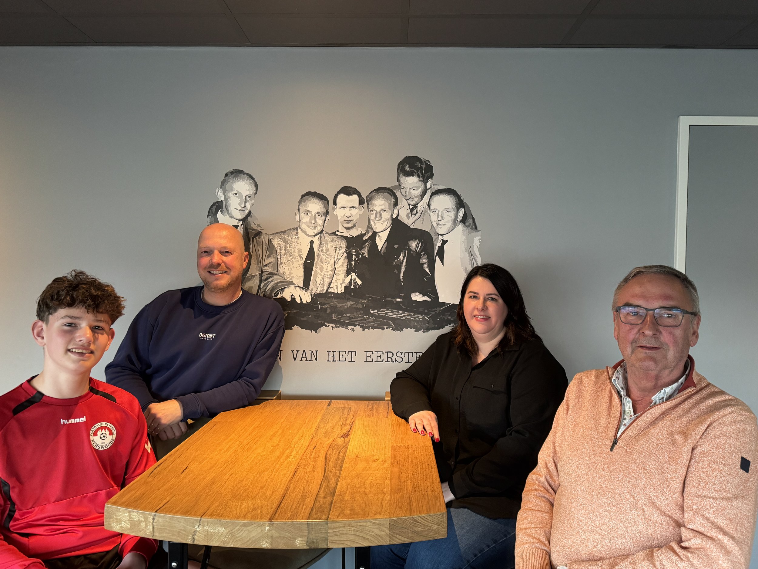 VV Renswoude viert op bescheiden wijze het 80-jarig bestaan: ‘De club staat echt voor ‘samen’