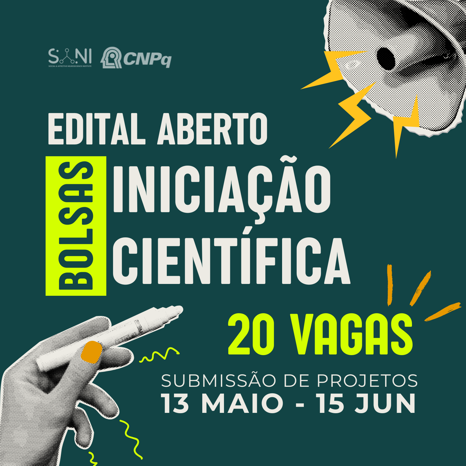 INCT-SANI ABRE EDITAL PARA SELEÇÃO DE BOLSISTAS DE INICIAÇÃO CIENTÍFICA 2026-2027