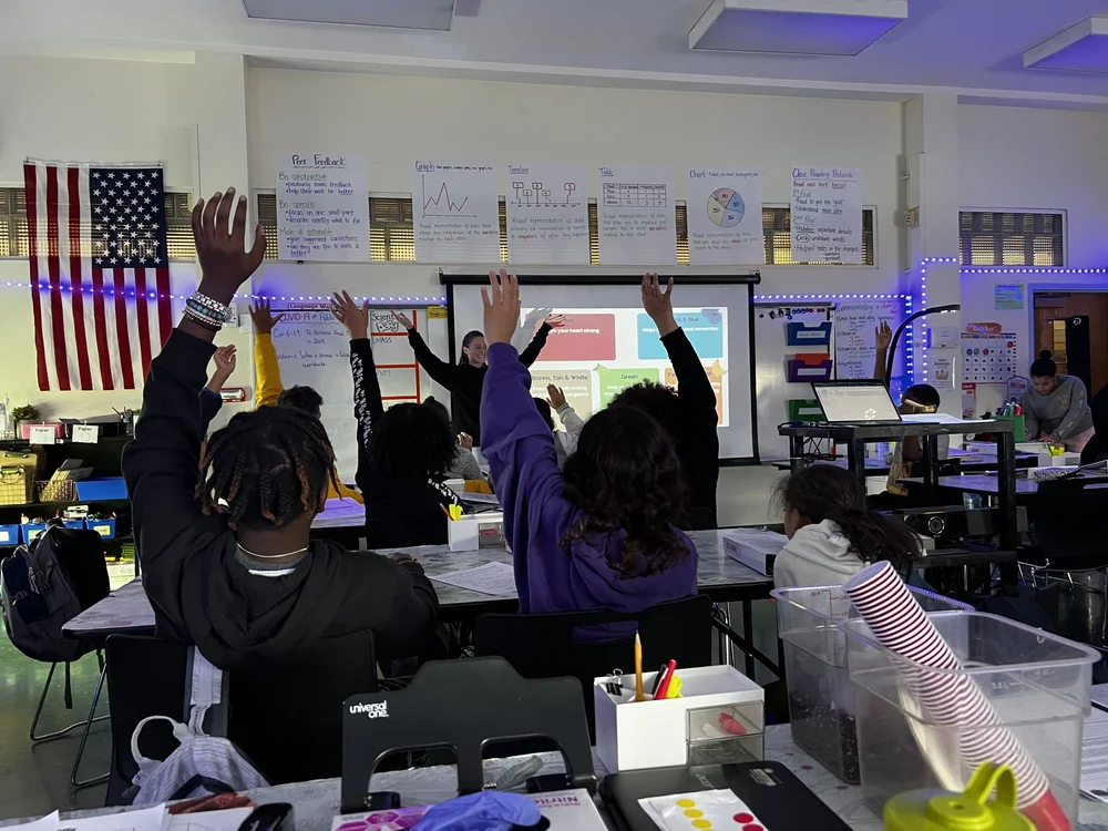 Into the classroom