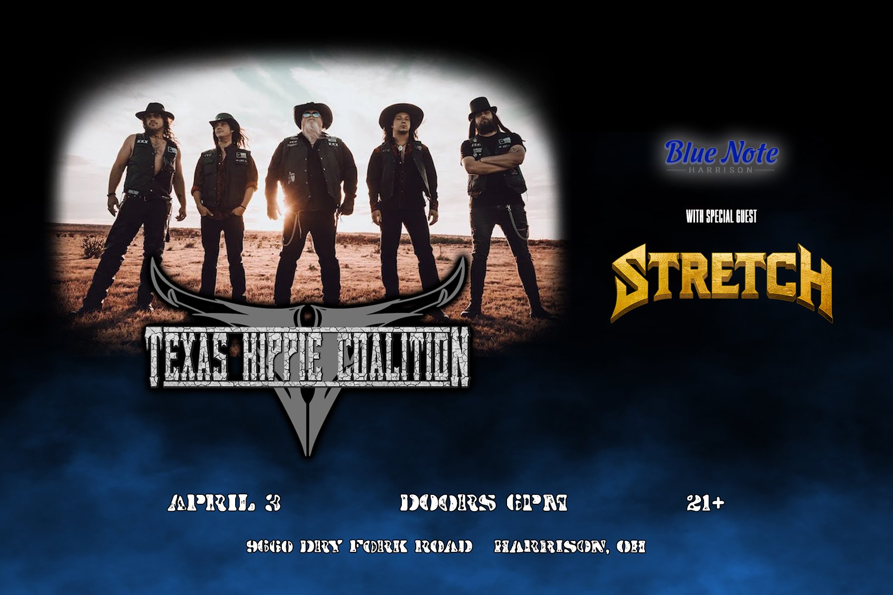 Texas Hippie Coalition & STRETCH