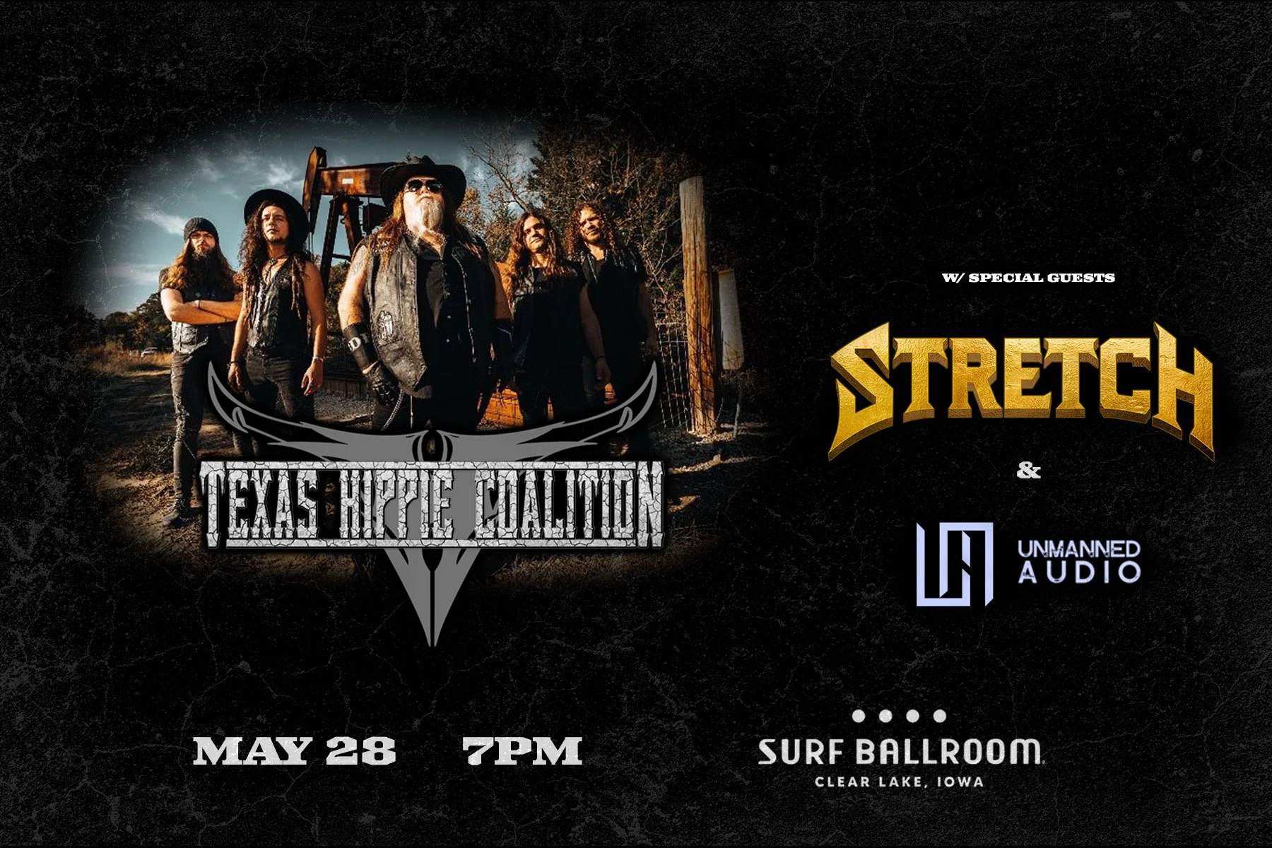 Texas Hippie Coalition, STRETCH, &amp; Unmanned Audio